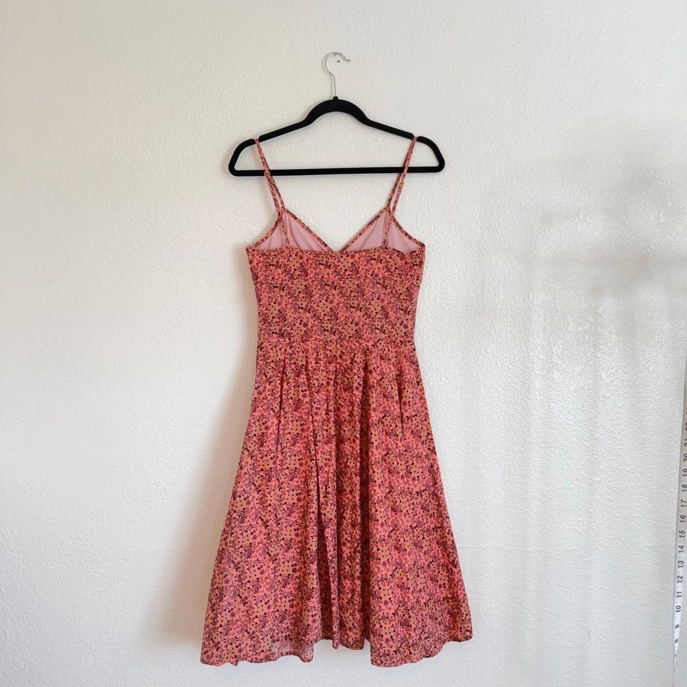 Vintage retro Betsey Johnson Pink Floral Mini boho summer 90s grunge cottagecore - Picture 10 of 11